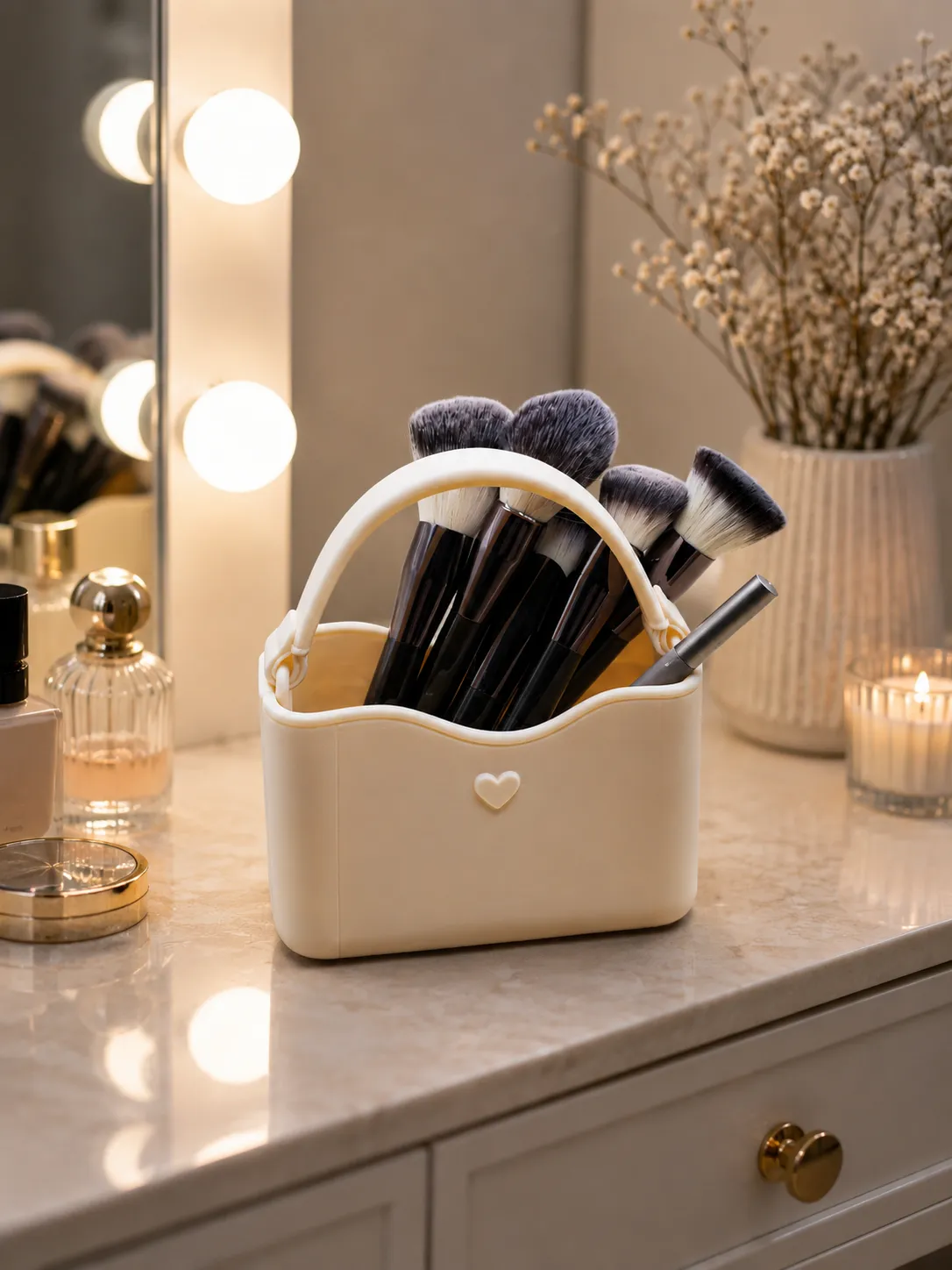 Brush Bag Heart