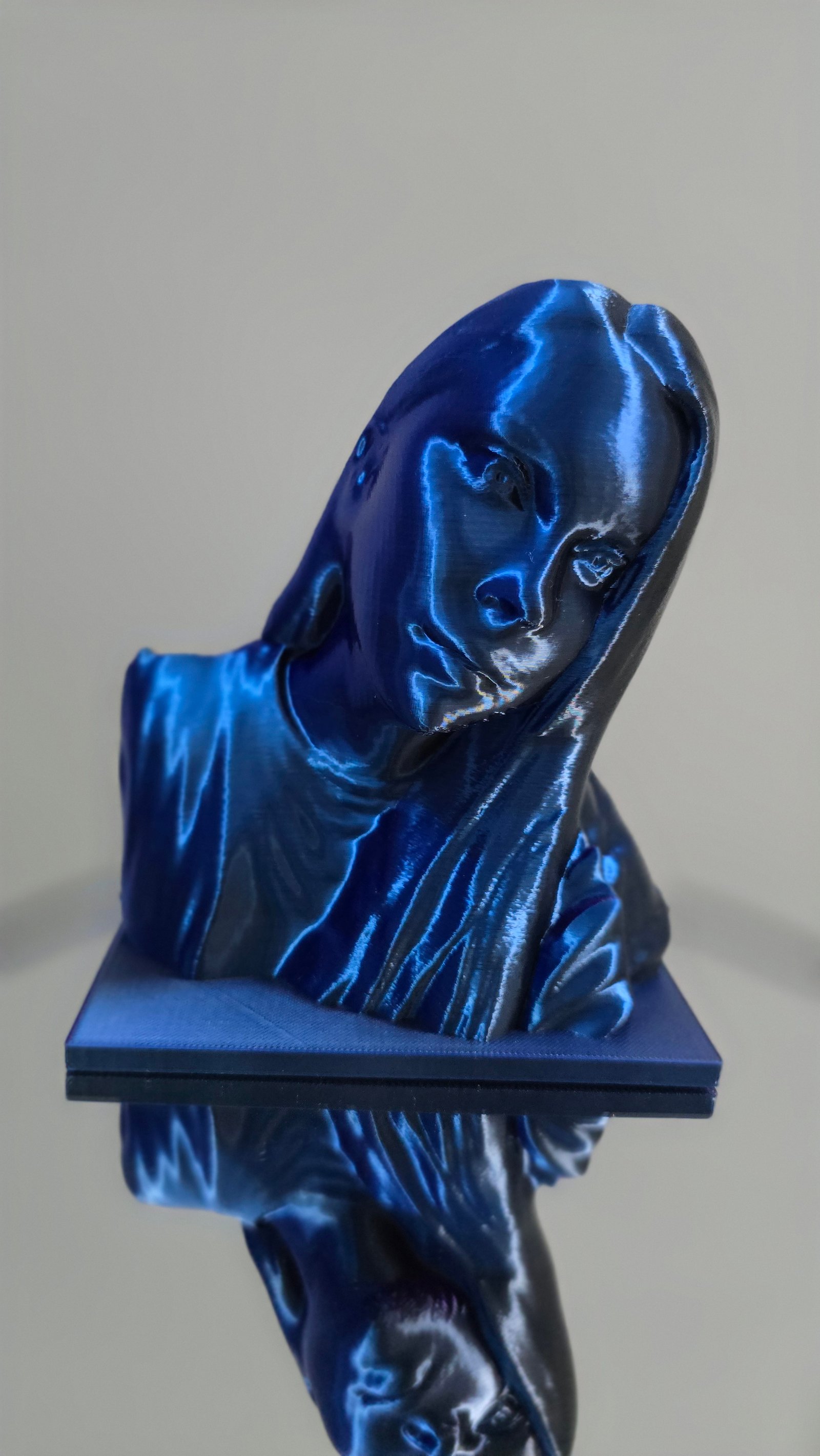 Bust Blue Purple Black