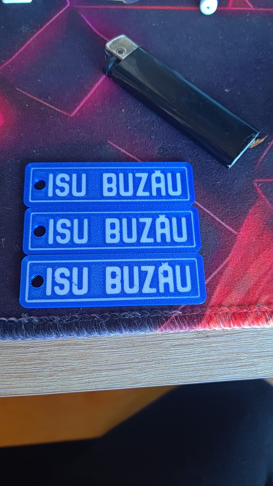 Breloc Personalizat Text