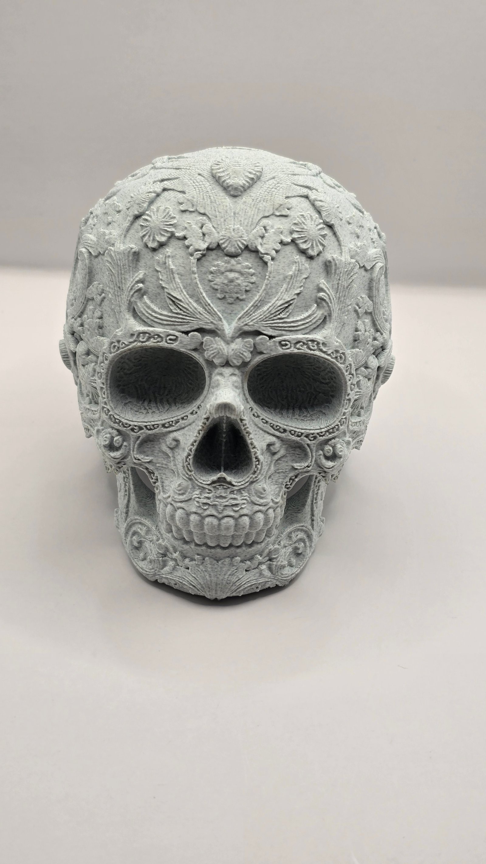 Craniu Decor Forest Green Marble