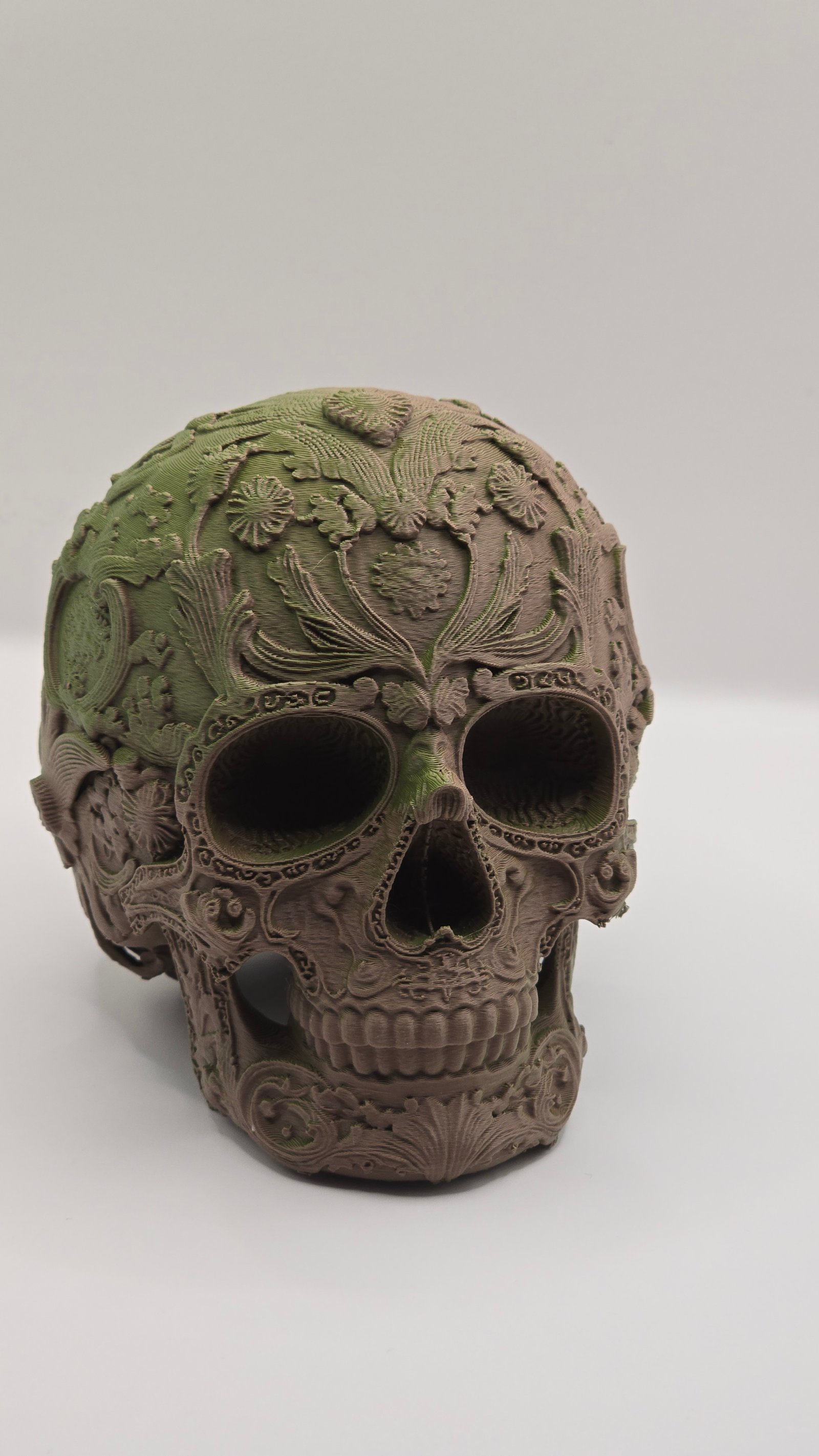 Craniu Decor Green Brown