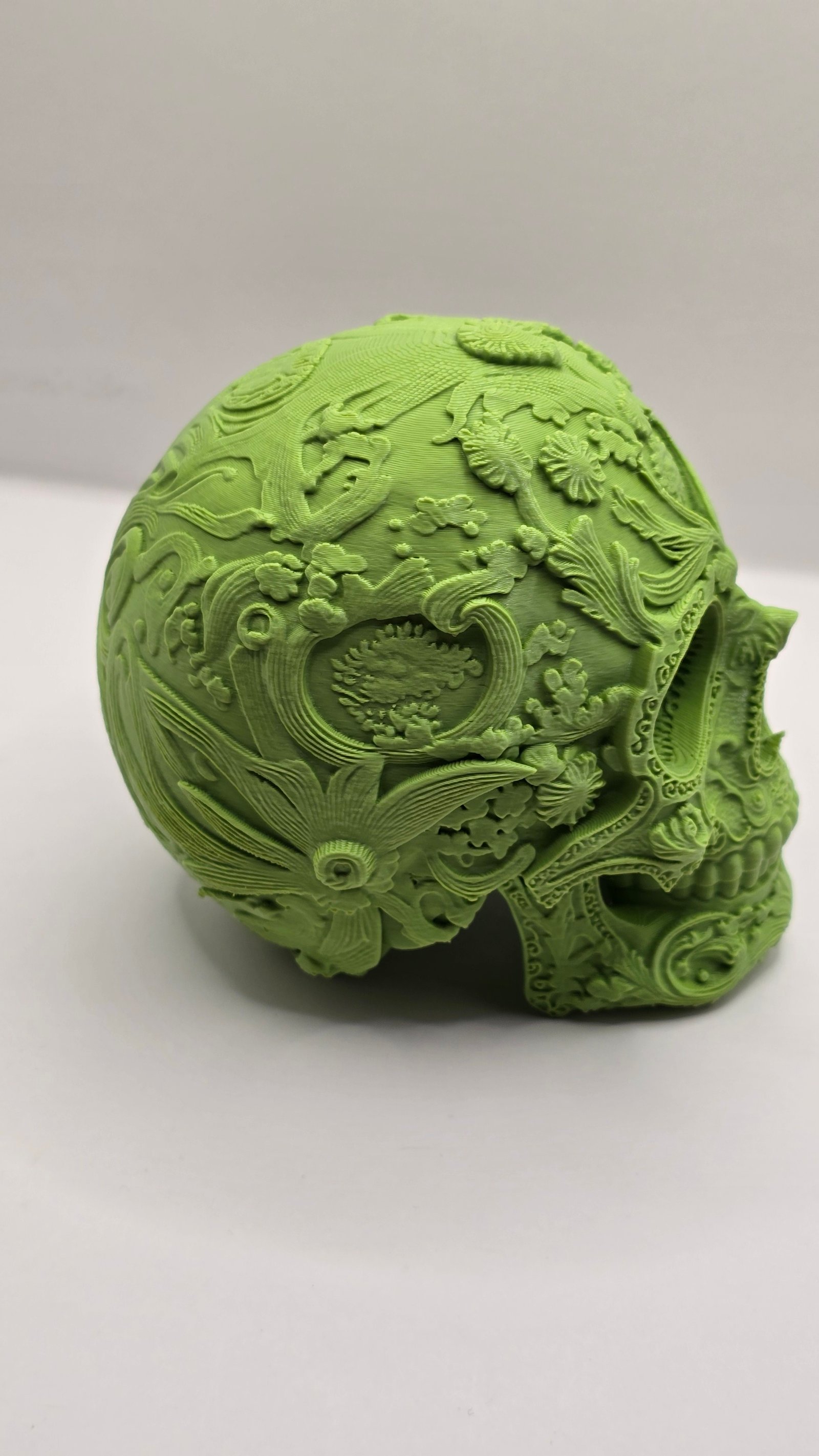 Preview Craniu Decor green leaf