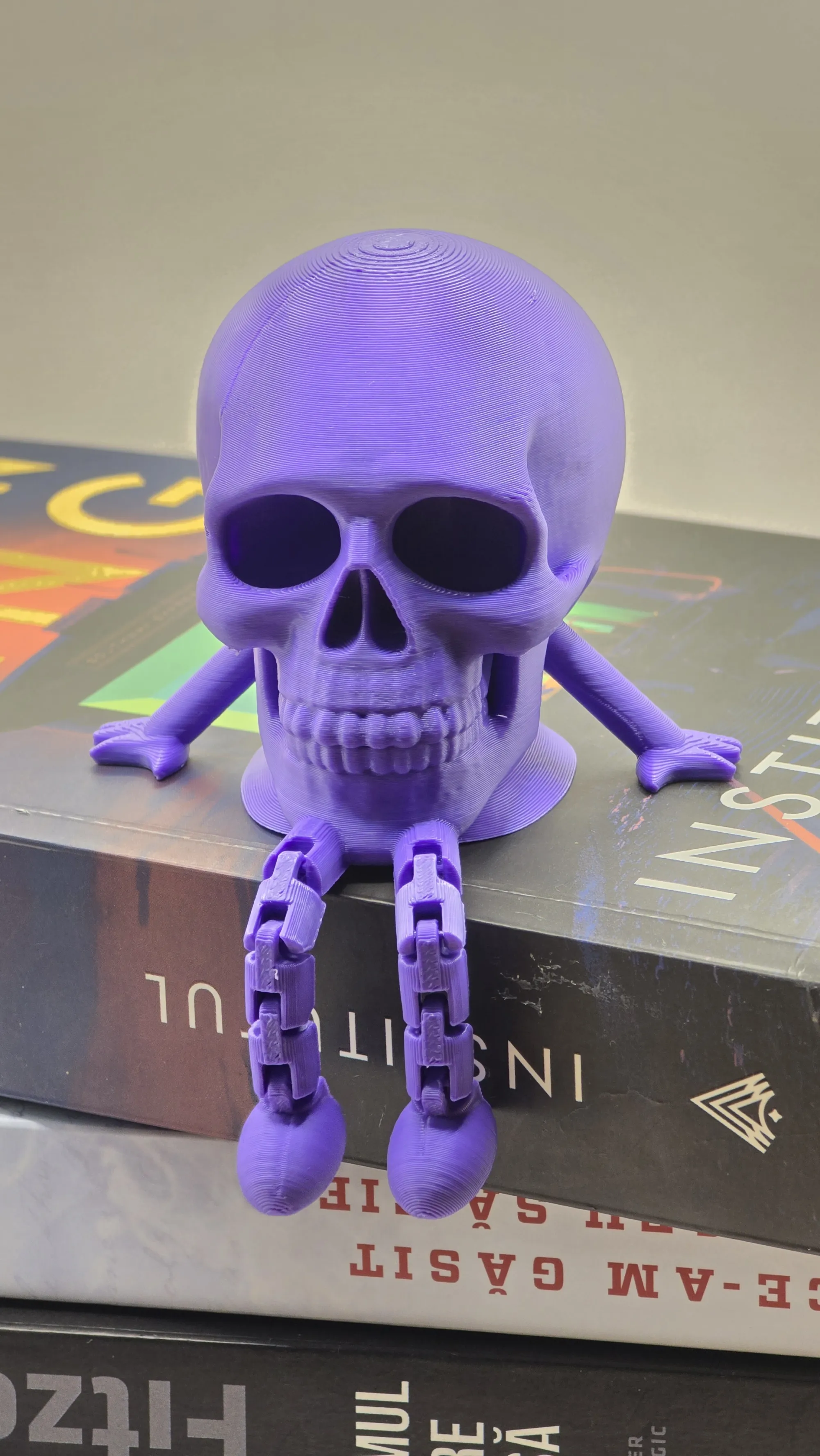 Dancing skull