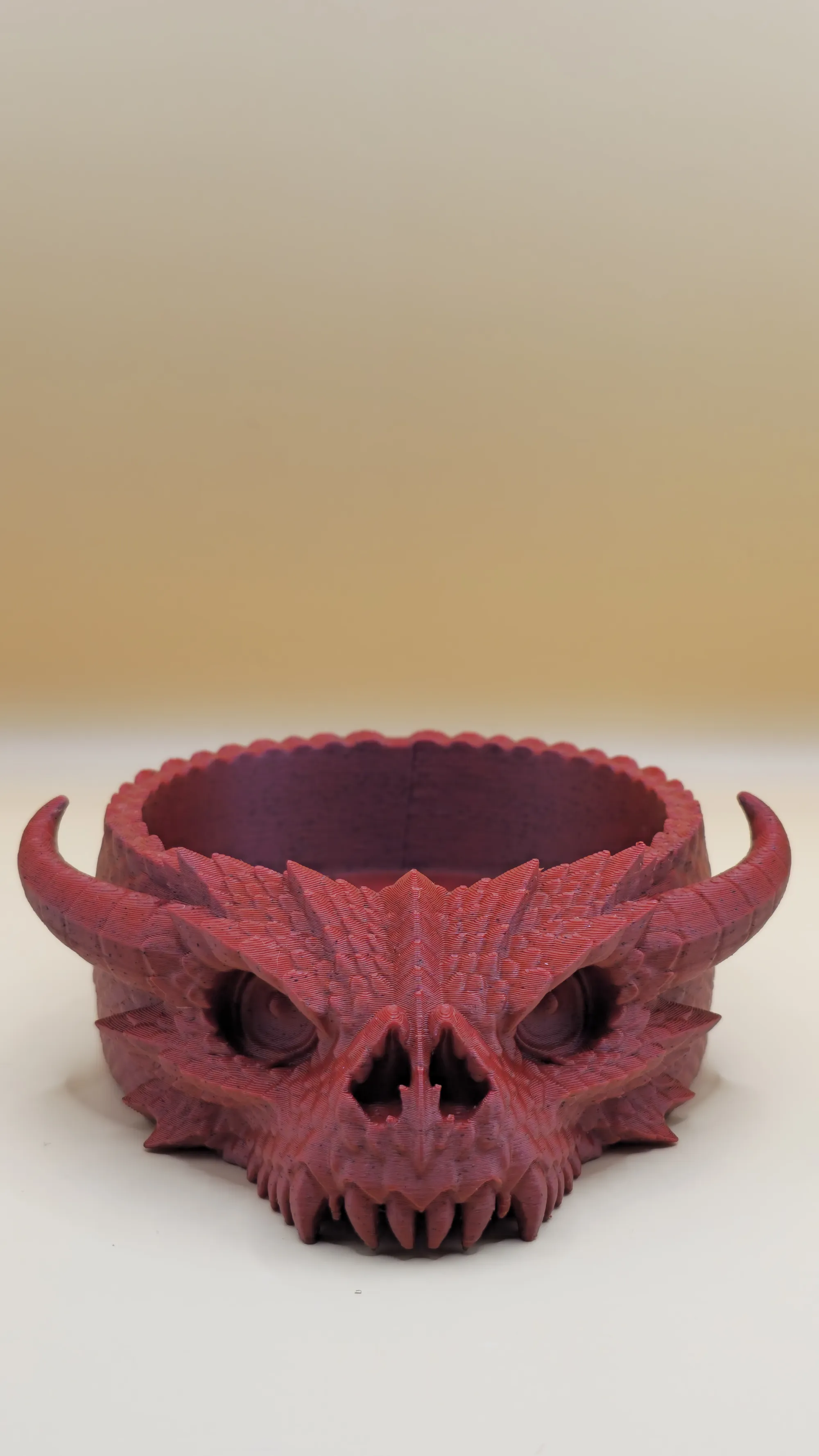 Inferno Skull Bowl