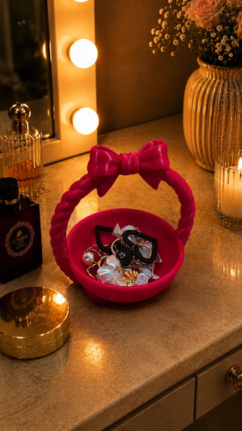 Small Bow Basket